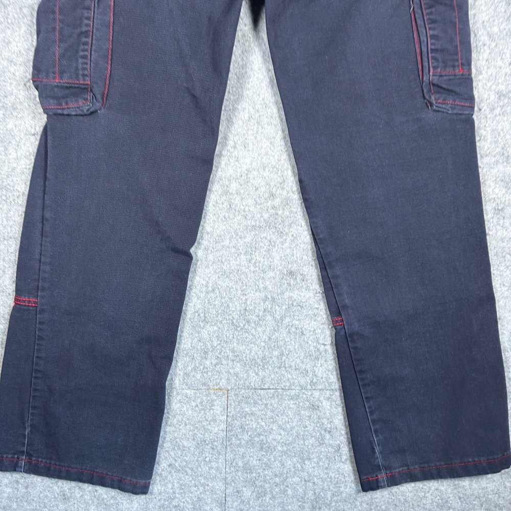 Big Bill FR Cargo Pants Mens 30x30 Navy Blue Westex UltraSoft Flame Resistant - Picture 13 of 16